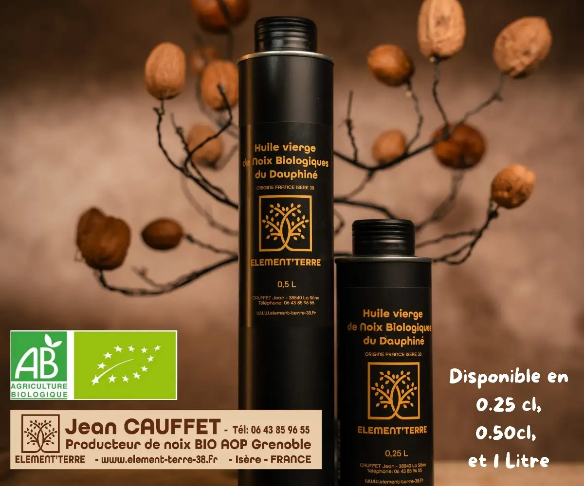 Huile de noix BIO 25cl